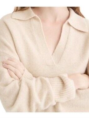 J. Crew Heather Sand Supersoft Sweater